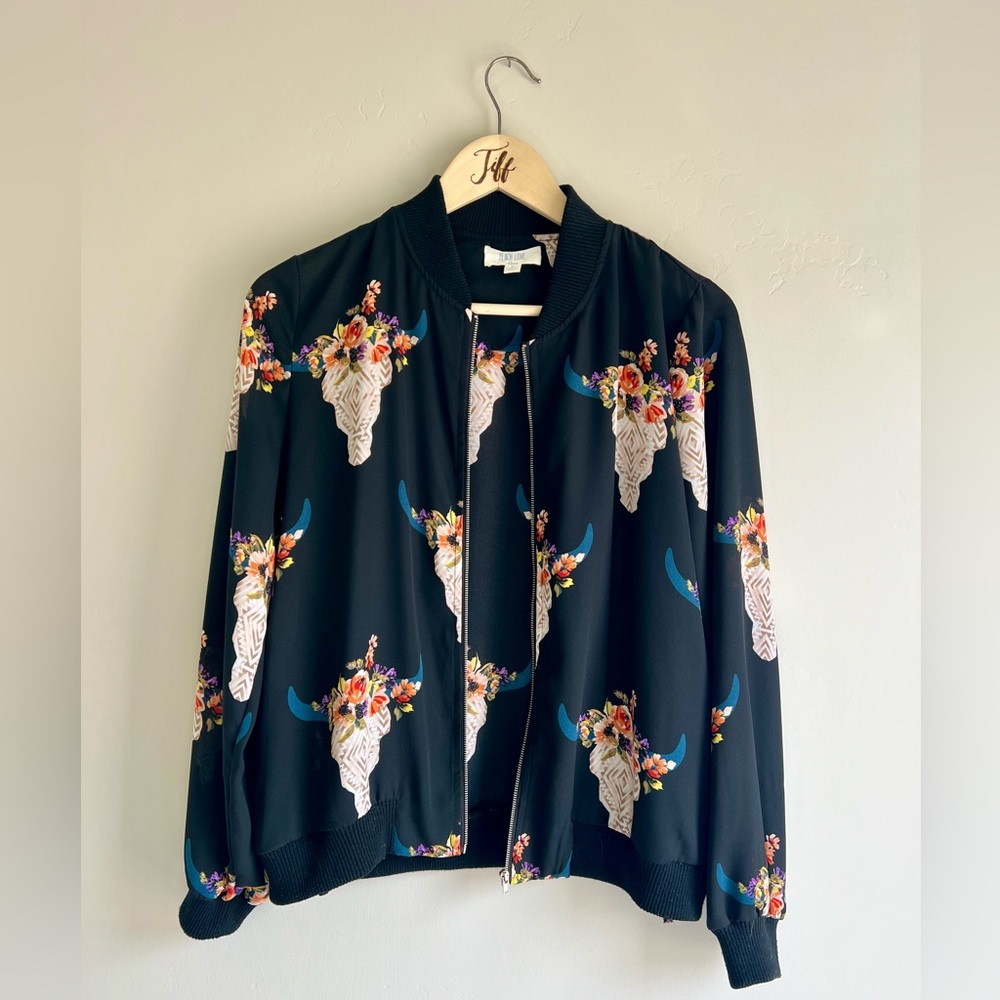 Peach Love / Sheer Bomber Jkt / Small